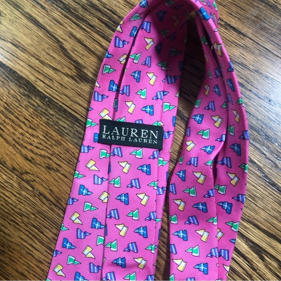 Ralph lauren boys tie, necktie. 100% silk - Picture 2 of 2